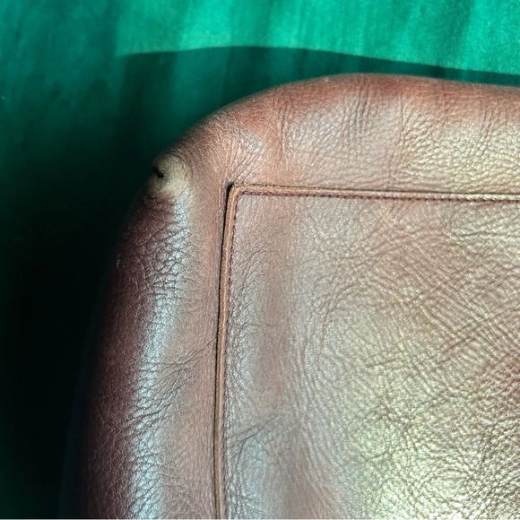 Madewell Rich Brown Leather Tote - Picture 6 of 12